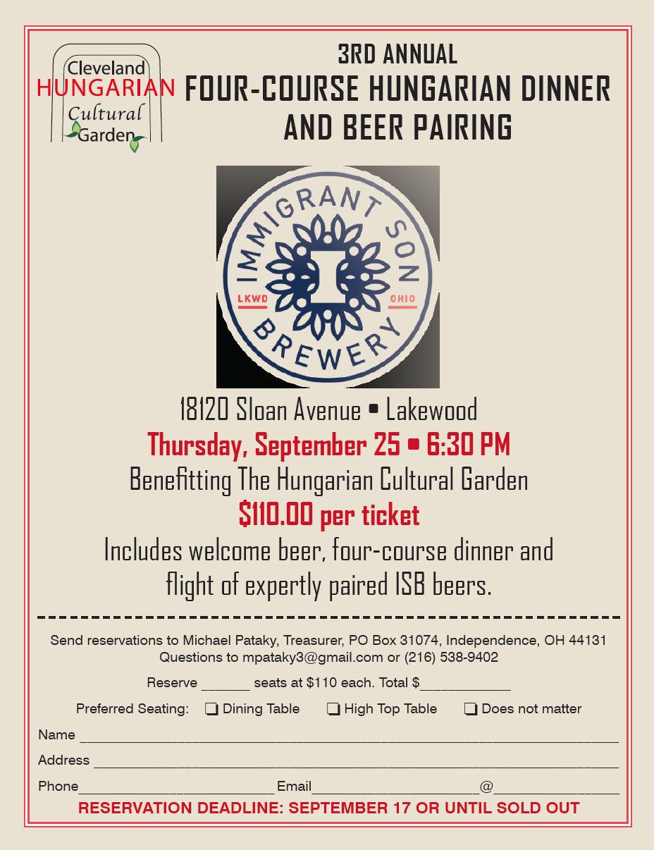 Beer Pairing at Immigrant Son 2025