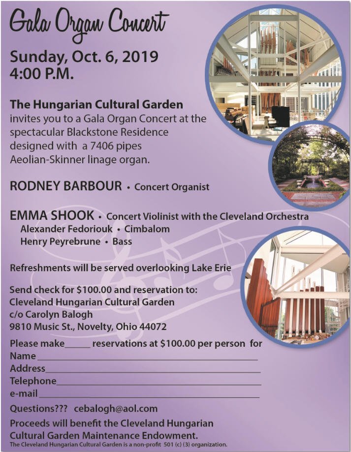 HCG Gala Organ Concert 2019