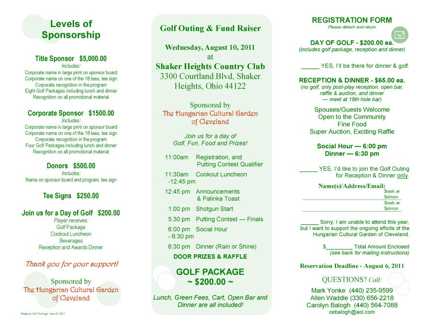 Golf Outing 2011 page 2