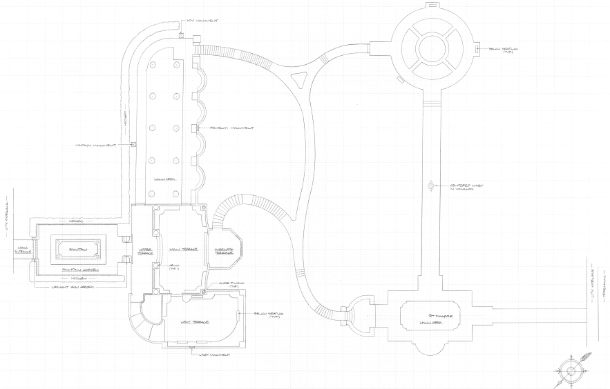 Hungarian Cultural Garden drawing (small) 2011-08-24